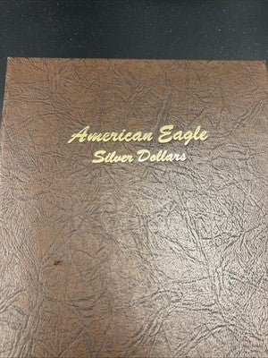 USED Dansco Album 7181 American Silver Eagle - Empty No Coins
