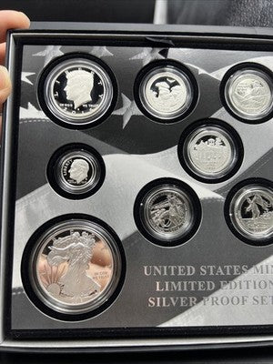 2016 Limited Edition US Silver Proof Set Complete w/ Box COA SK#c
