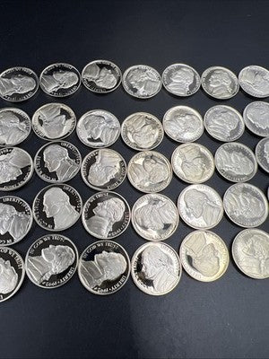 1992 S 5c Proof Jefferson Nickel 40 Coin Roll Choice Proof