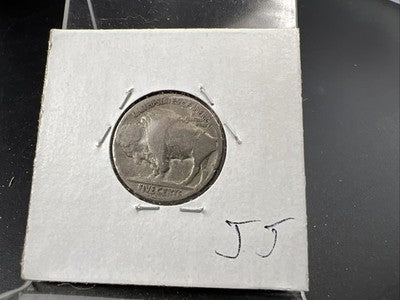 Hobo Buffalo Nickel Coin Modern Carving SKU#JJ