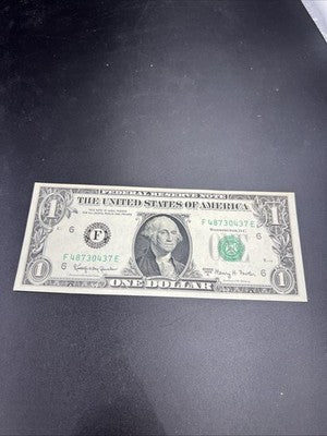 1963 A $1 FRN Federal Reserve Note One Dollar Bill Choice UNC #37