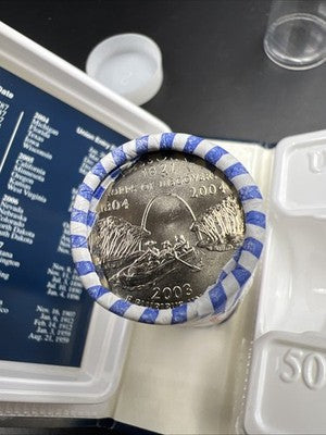 US Mint Certified 2003 D Missouri State Statehood Quarter Roll BU UNC