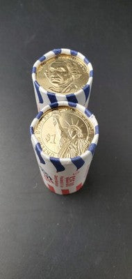 2007 D George Washingt Presidential Dollar US Mint BU Roll 25 Coins Uncirculated