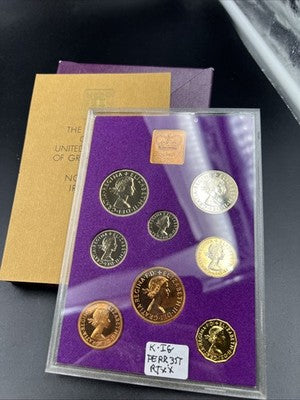 1970 Great Britain Northern Ireland Uncirculated Coin Set in Box