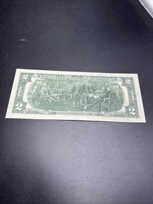 1976 $2 FRN Postal Federal Reserve Note Independence Iowa CH UNC Bicentennial