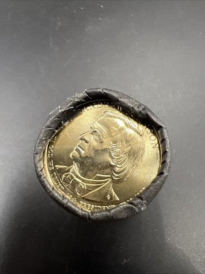 2011 D Andrew Johnson Presidential Dollar US Mint BU Roll 25 Coins
