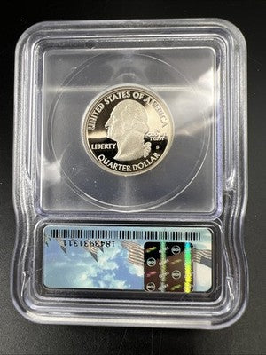 2009 S Virgin Islands Clad Quarter Gem Proof ANACS PR70 DCAM ICG #89