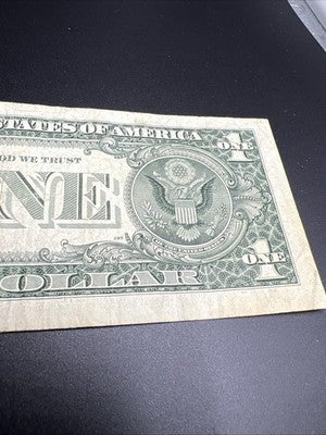 2006 $1 FRN Federal Reserve Note Neat Serial #00000317 VG Circ