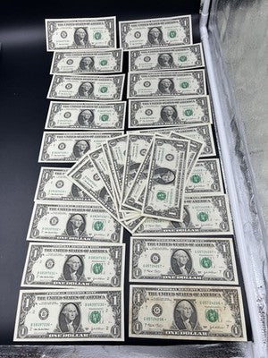 30 Consecutive 2003 * Star FRN Federal Reserve Notes UNC to UNC Details #50