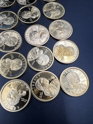 2005 S 25 Coin Proof Sacagawea Dollar Coin Roll