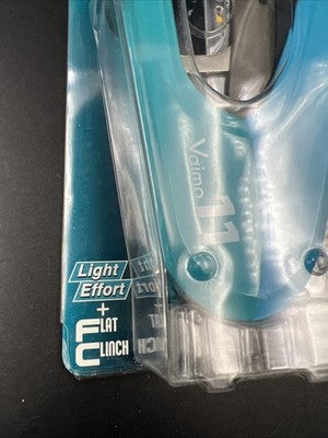 HD-11FLK Max Flat Clinch Stapler for 2x2 Coin Flips Stapler Blue Hand Size New