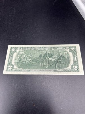 1995 $2 FRN Federal Reserve Note Choice Uncirculated #09343527 Atlanta District