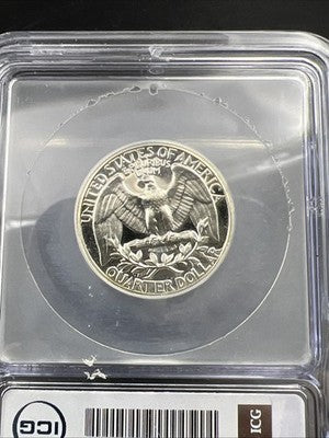 1964 P Washington Silver Quarter Coin ICG PR66 #12