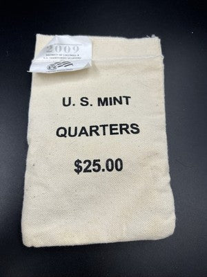 U.S. Mint Bag of 100 2009 P Puerto Rico Territories Quarter Coins BU UNC