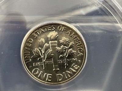 1966 10c Roosevelt Dime FS-401 5 On Cheek SP67 FSB MS67 Gem BU ANACS