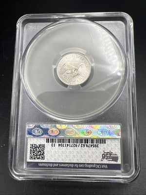 1776 - 2026 P 10c Emerging Liberty Dime Coin CAC MS62 Patriotic Holder