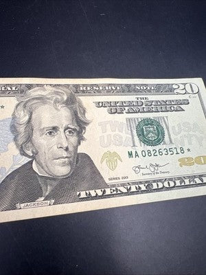 2013 Star * $20 FRN Federal Reserve Note XF EF Extra Fine Circ #518