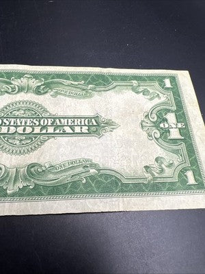 1923 $1 One Dollar Silver Certificate Choice VG Very Good FR 238 Woods White #28