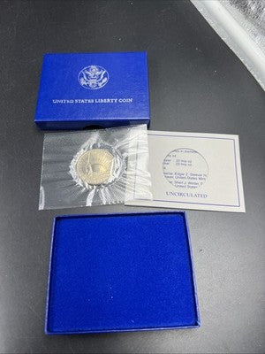 1986 D 50c Statue of Liberty Commemorative Copper Nickel Half Dollar Coin BU OGP