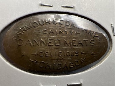 1901 MS-9 Pan Am Expo Elongated Cent Liberal Arts Building UNC