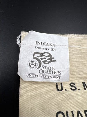 U.S. Mint Bag of 100 2002 D Indiana State Statehood Quarters BU UNC