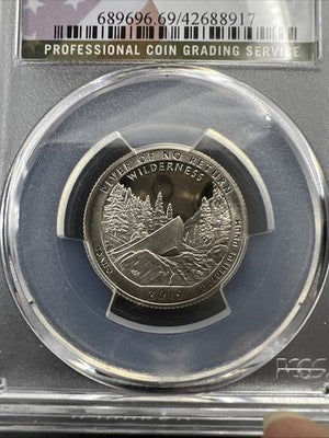 2019 S Frank Church River ATB America The Beautiful Proof Quarter PF69 DCAM #17