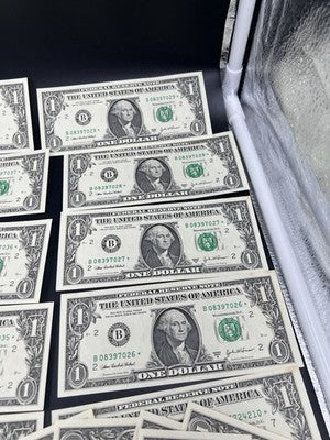 30 Consecutive 2003 * Star FRN Federal Reserve Notes UNC to UNC Details #50