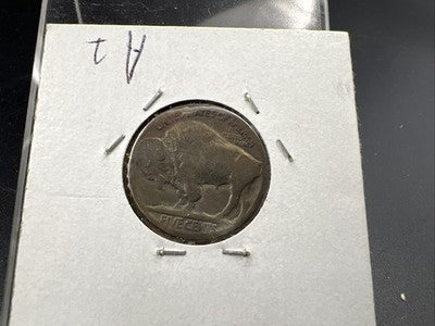 Hobo Buffalo Nickel Coin Modern Carving SKU#A1