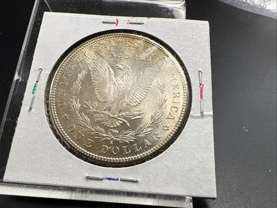 1881 S $1 Morgan Silver Dollar Coin CH BU Unc PQ Toning Toner