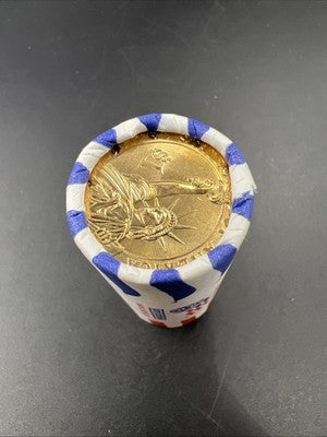 2009 D James K Polk Presidential Dollar US Mint BU Roll 25 Coins