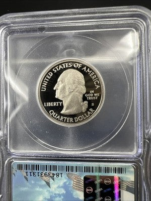 2009 S Virgin Islands Clad Quarter Gem Proof ANACS PR70 DCAM ICG #89