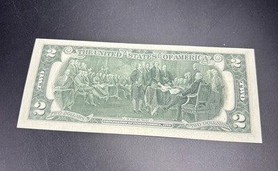 Atlanta Postal 1976 $2 Bicentennial Two Dollar Bill FRN Note CH UNC #860