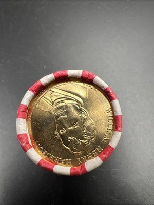 2009 P William Henry Harrison Presidential Dollar US Mint BU Roll 25 Coins