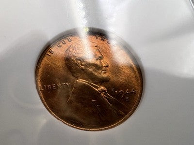 1944 S 1c Lincoln Wheat Cent Penny MS67 RD Some Toning #070