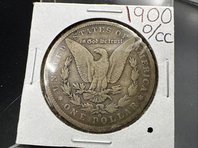 1900 O / CC OMM Morgan Silver Dollar Coin Choice VG Very Good Circ #A