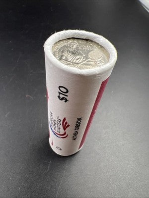 US Mint Certified 2025 D Althea Gibson Women's Quarter 40 Coin BU Roll
