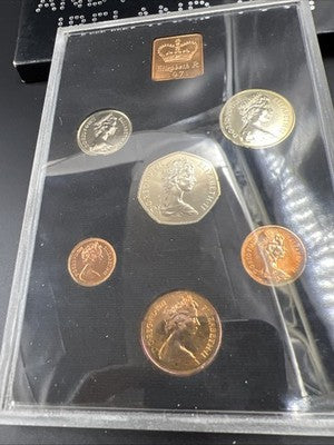 The Decimal Coinage Of Great Britain & Northern Ireland 1971 Coin Proof Set sk#C