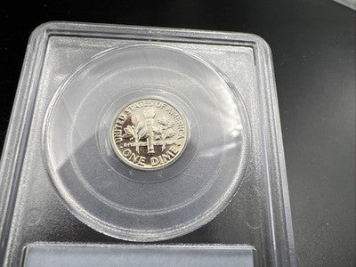 1990 S 10c Roosevelt Copper Nickel Dime Coin PCGS PR69 DCAM #921