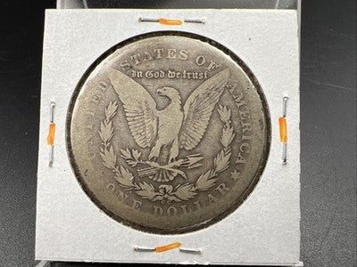 1878 CC Morgan Silver Dollar Coin AG About Good Circulated