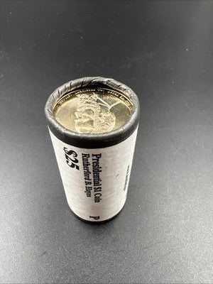 2011 P Rutherford B Hayes Presidential Dollar US Mint BU Roll 25 Coins Unc