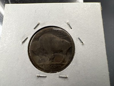 Hobo Buffalo Nickel Coin Modern Carving SKU#G
