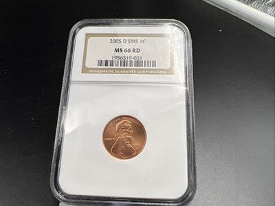 2005 D 1c Lincoln Memorial Cent MS66 RD NGC Gem BU Certified #031