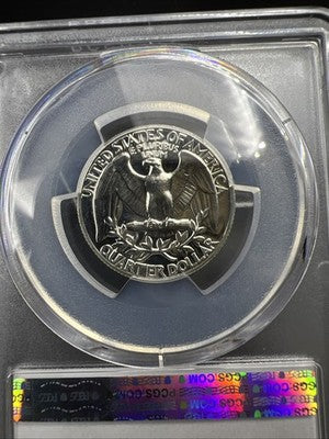 1963 25c Washington Silver Quarter Coin PR66 #63 PCGS