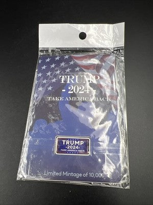 The People's President Donald Trump 5 Gram .999 Silver Bar in Packadging