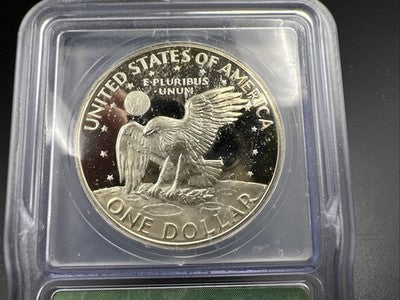 1972 S $1 Ike 40% Silver Dollar Coin ICG PR69 DCAM Gem Proof Certified #103