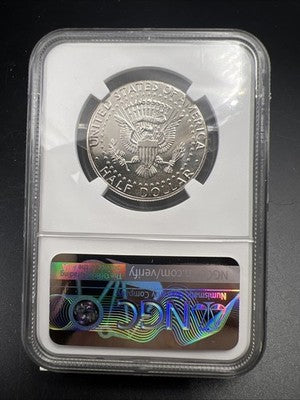2025 P Kennedy Half Dollar Coin NGC BU Brilliant Uncirculated #72