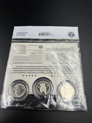 2015 Kisatchie Forrest 3 Coin P D S US Mint ATB Set