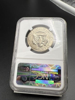 1987 D 50c Kennedy Half Dollar Coin NGC MS66 Rank #100 Holder