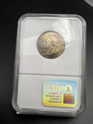 2000 P 25c South Carolina State Quarter Coin Partial Collar Error BU UNC