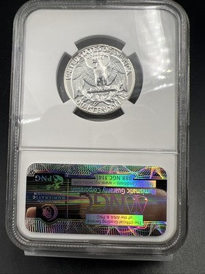 1958 25c Washington Silver Quarter Proof Coin NGC PF67 #090